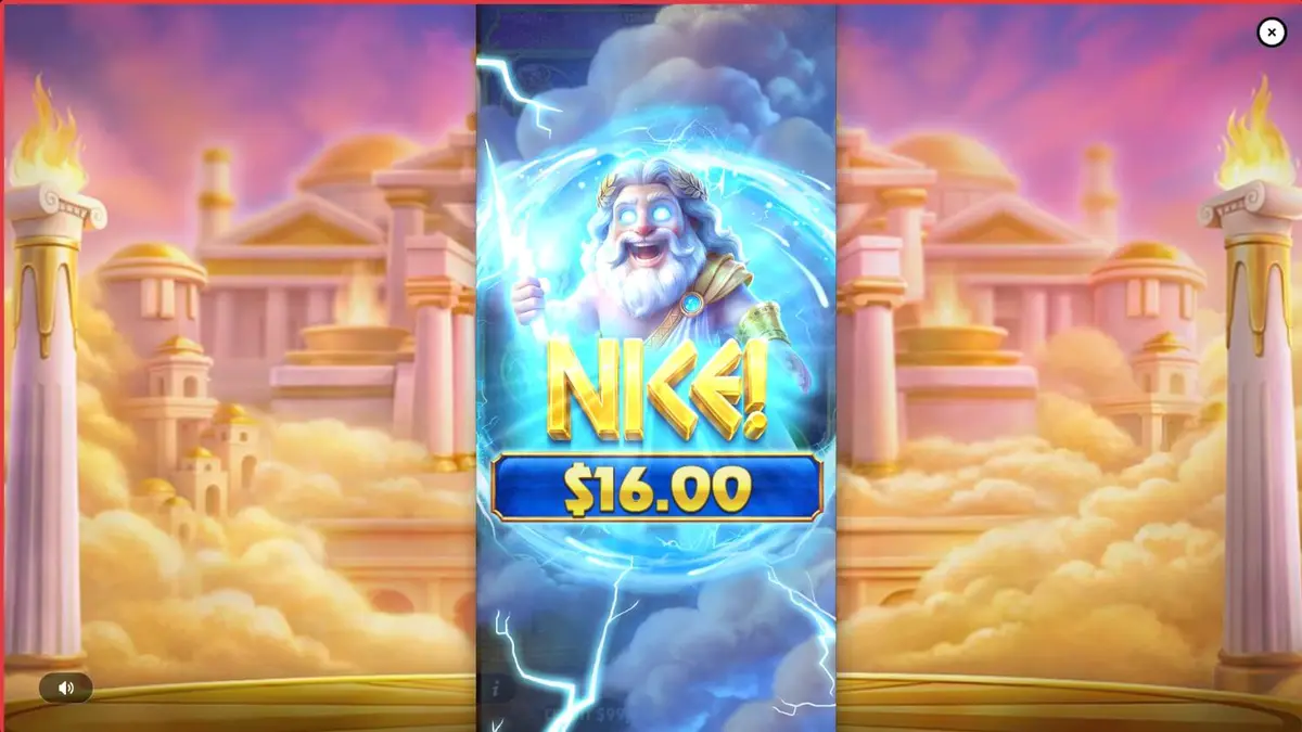 Gates of Olympus POP slot machine interface na may gintong tema at mga hiyas