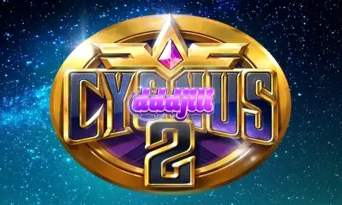 Ang mahiwagang atmospera ng Cygnus 2 slot na may mga bituin at konstelasyon.