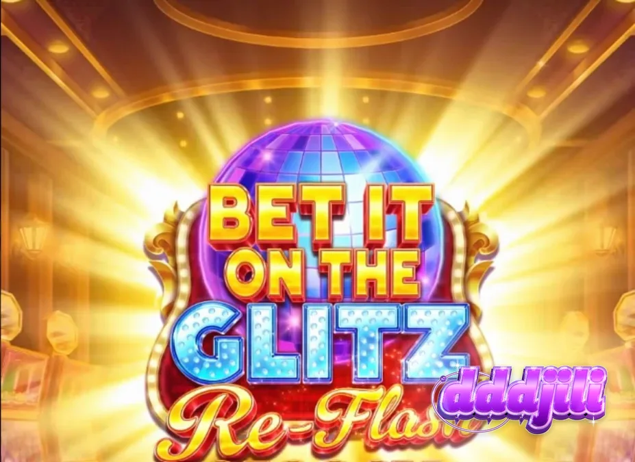 Isang makulay na neon-themed na slot game na may mga kumikinang na chips at disco balls.